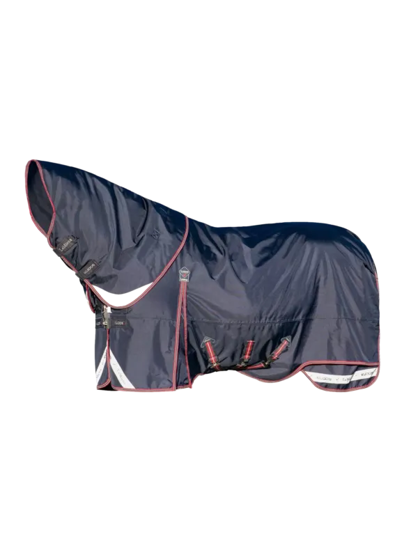 Remise Couverture dextrieur LeMieux Kudos 50 g 1680D - 135 cm - Bleu marine