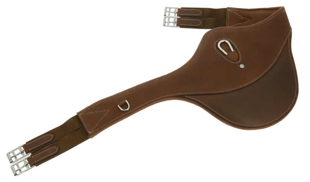 Sangle bavette Eric Thomas Fitter – 135 cm – Havane Nouvelle Collection