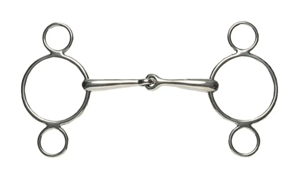 Mors Dutch Gag 2 anneaux Korsteel - 125 mm Acheter En Ligne