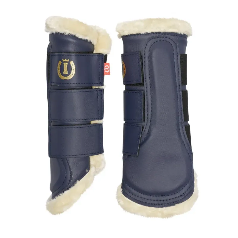 Gutres de dressage Imperial Riding Classic - Grand cheval - Bleu marine Prix Promo