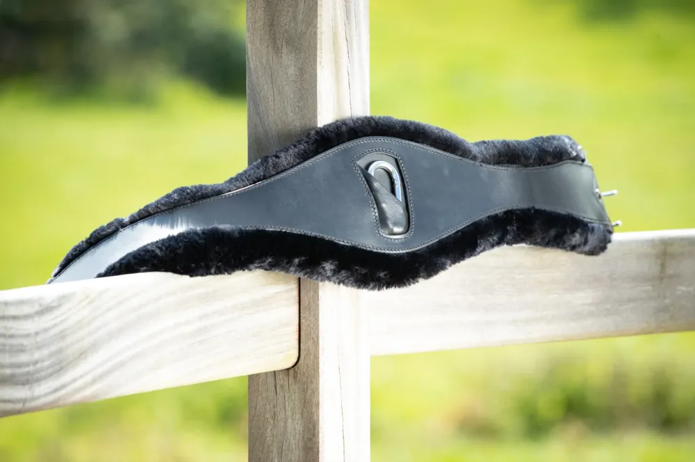 Sangle anatomique mouton HFI cuir et synthtique – 115 cm – Noir Offre Exclusive