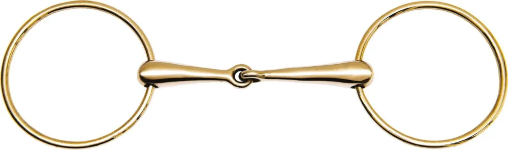 Commander Vite Mors 2 grands anneaux Feeling maillechort – 115 mm