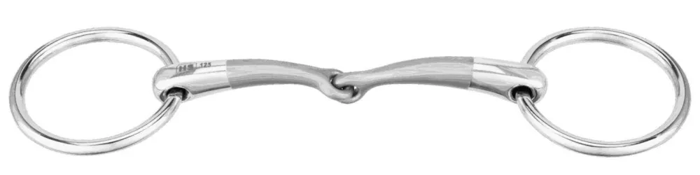 Nouveaut Mors de bride 2 anneaux Sprenger Satinox 14 mm - 135 mm