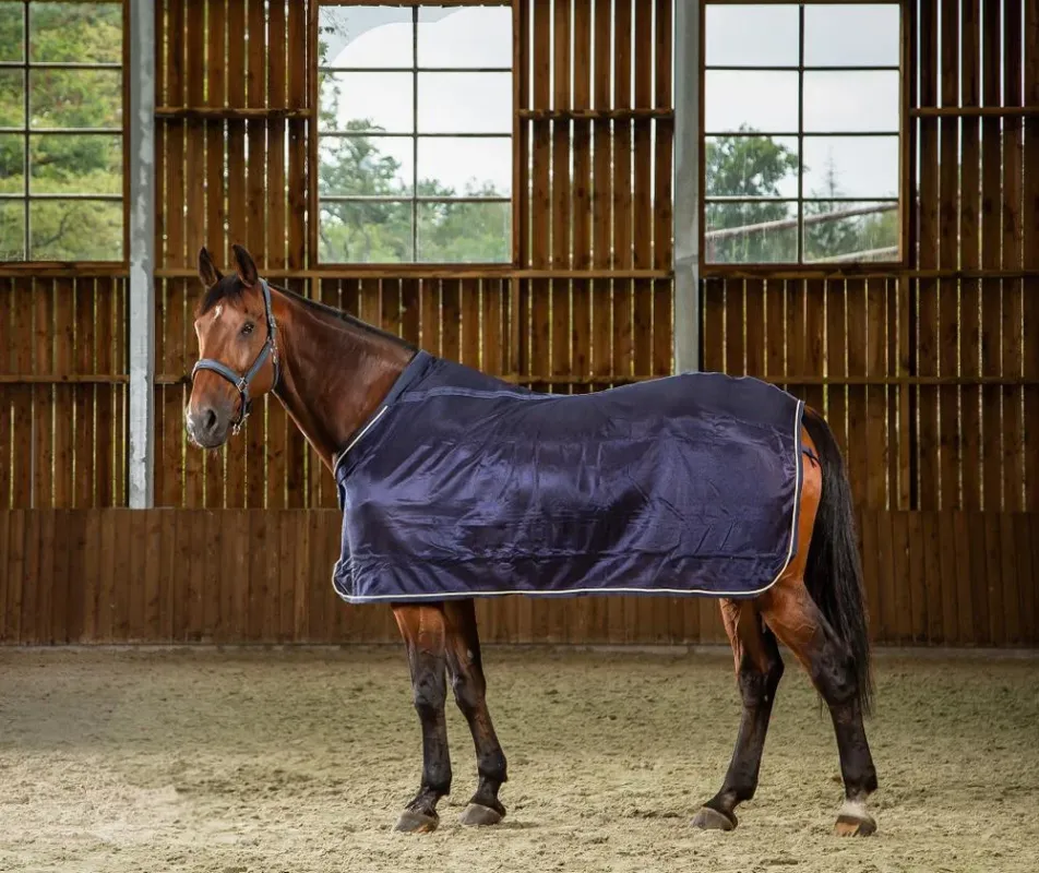 Couverture Anti-Mouches Dy'on - 145 cm - Navy Bon Plan