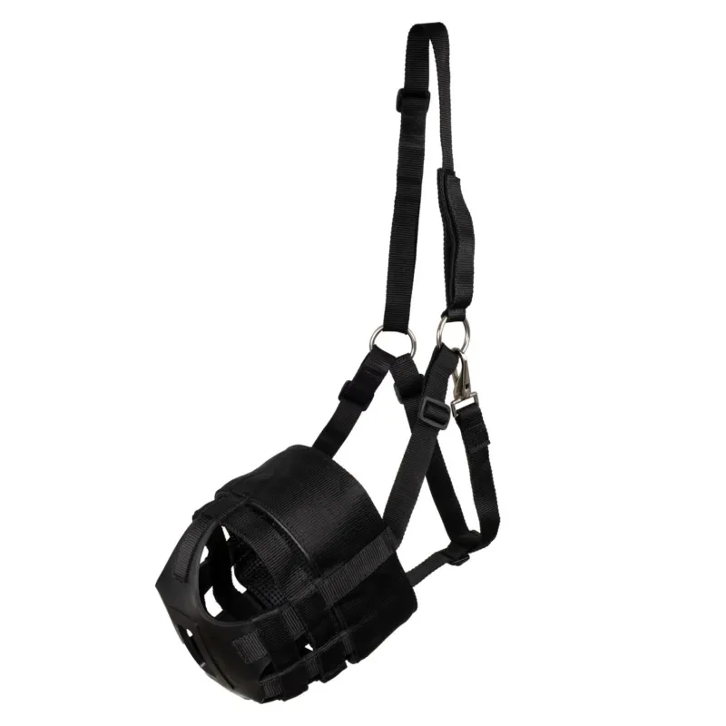 Vente Directe Muserolle en Nylon et Caoutchouc Supreme - Cob - Noir