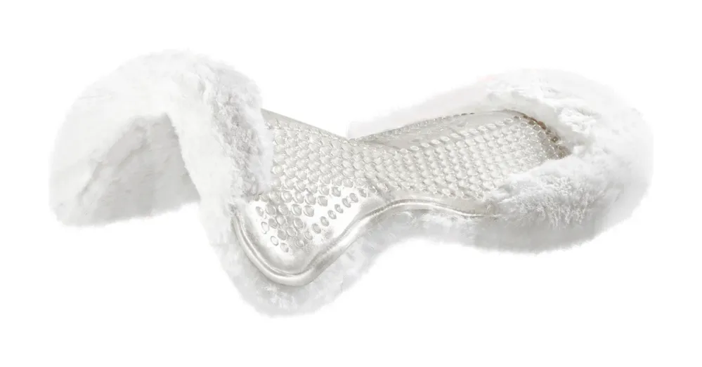 Amortisseur Acavallo Gel Mouton intgral – Transparent / blanc Expdi Aujourdhui