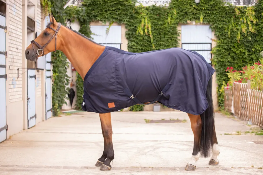 Nouvel Arrivage Chemise Paddock Sports Coton Mesh - 125 cm - Bleu marine