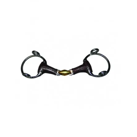 Mors recouvert de Cuir Releveur Jump In - 115MM - INOX/CUIR - 18MM Promotion