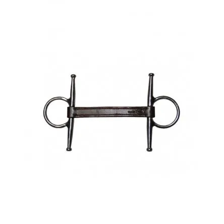Mors Droit Cuir Plat Aiguilles Jump In - 135MM - CUIR - 20MM Authentique