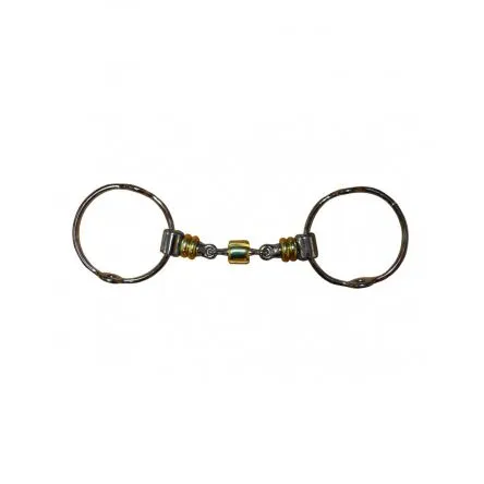 Mors Releveur Rouleaux Jump In - 125MM - GERMAN SILVER/INOX - 17MM Prix Rduit
