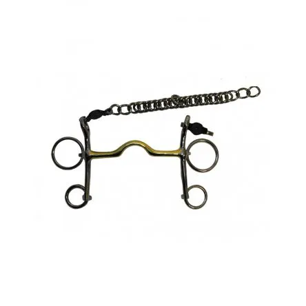 Mors Pelham Passage de langue Jump In - 135MM - GERMAN SILVER - 11MM Remise