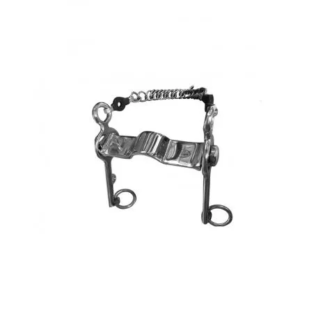 Mors Pelham Plat Inclinable Jump In - 135MM - INOX - 30MM Acheter Direct