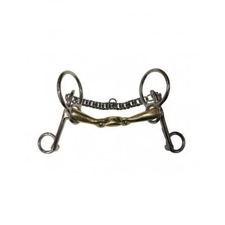 Mors Escargot Double brisure Jump In - 145MM - GERMAN SILVER - 17MM Prix Choc