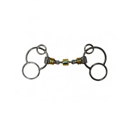 Mors Pessoa allemand Rouleaux Jump In - 125MM - GERMAN SILVER/INOX - 17MM Marque