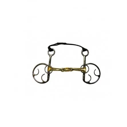 Mors Goyo Aga Double brisure Jump In - 125MM - GERMAN SILVER - 17MM Achat Immdiat