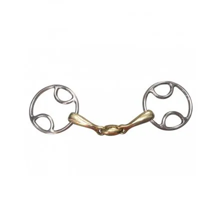 Mors Trois effets Double brisure Jump In - 115MM - GERMAN SILVER - 17MM Usine Directe