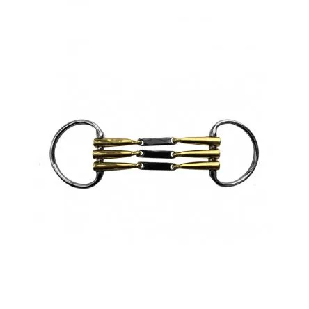 Top Vente Mors Olive Triple canons Double brisure Jump In - 125MM - GERMAN SILVER - 8MM