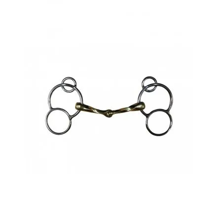 Mors Pessoa allemand Torsad Jump In - 135MM - GERMAN SILVER - 17MM Prix Rduit