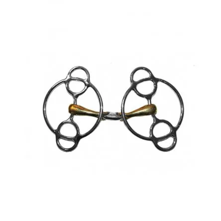 Mors Swivel Double brisure Bloqu Jump In - 135MM - GERMAN SILVER - 17MM Petit Prix