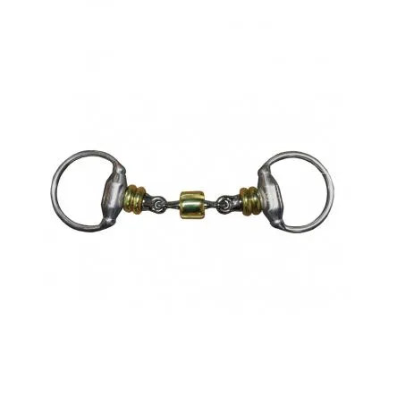 Meilleur Prix Mors Olive Rouleaux Jump In - 135MM - GERMAN SILVER/INOX - 22MM