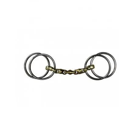 Mors Quatre anneaux Boules Jump In - 135MM - GERMAN SILVER - 17MM Acheter En Ligne