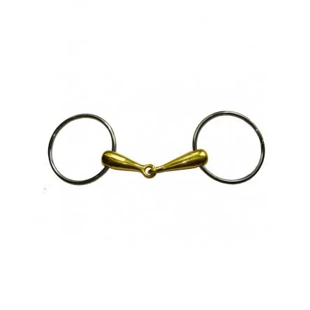 Mors gros canons Anneaux 90mm Jump In - 125MM - GERMAN SILVER - 22MM Offre Limite