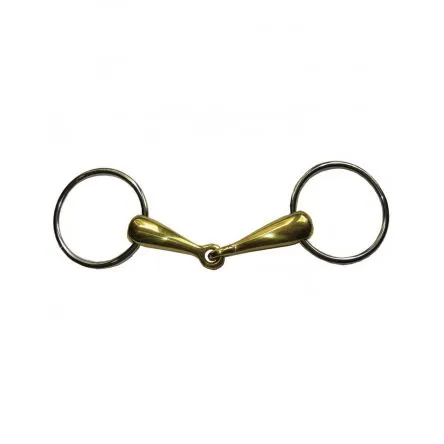 Mors gros canons Anneaux 70mm Jump In - 125MM - GERMAN SILVER - 22MM Offre Spciale