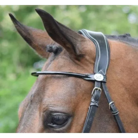 Frontal Monday Verni Rond Week - Jump In - CHEVAL/FULL - NOIR Livraison Gratuite