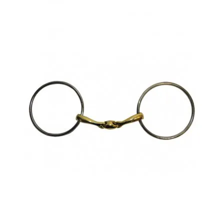 Mors Fin 14mm Trs grands anneaux Double brisure Jump In - 135MM - GERMAN SILVER - 14MM Top Vente