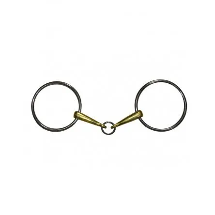 Quantit Limite Mors Grands anneaux Double brisure Anneau central Jump In - 135MM - GERMAN SILVER - 14MM