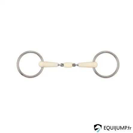 Commander Vite Mors Resine Double brisure Happy Mouth 16mm – 125MM – RESINE – 16MM