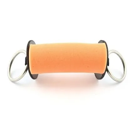 Mors 2 Anneaux En Mousse Jump In - 125MM - NYLON/MOUSSE - 45MM Affaire Saisir