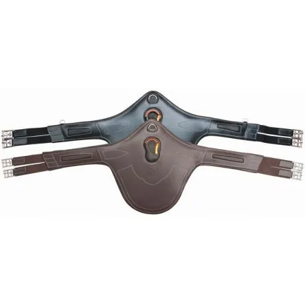 Sangle Bavette Cuir Grain TdeT - 125CM - BRUN Offre Exclusive