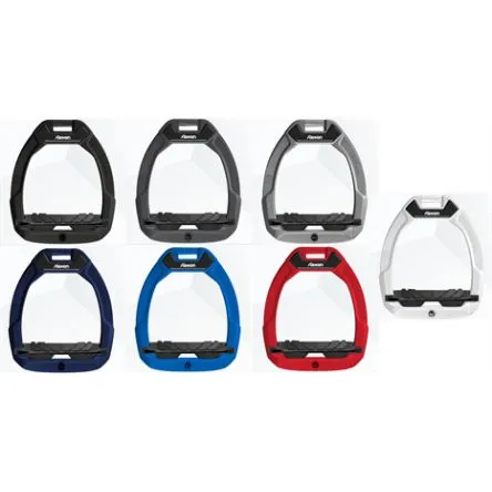 Etriers Safe On Junior - CADRE NOIR - PLATEAU BLANC - ELASTO PRUNE Achetez Aujourdhui