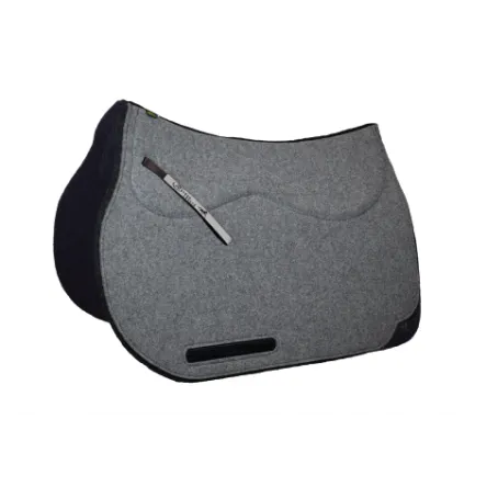 Satisfait Ou Rembours Tapis De Selle WoolRider Ronzon – ANTHRACITE/CHATAIGNE – NOIR