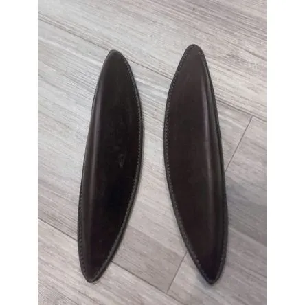 Acheter Direct Taquets Avant Pour Selle Cuir Brun 23cm/5.5cm Epaisseur 4cm#