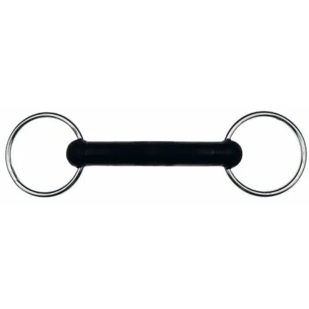 Mors 2 Anneaux Feling droit - 135MM - CAOUTCHOUC - 18MM Must-Have