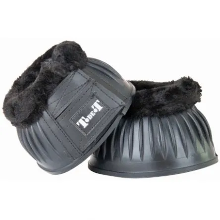 Cloches Caoutchouc avec Mouton et velcro T de T – NOIR – XXL Meilleur Choix