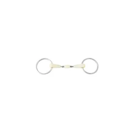 Mors Resine Double brisure Happy Mouth 19mm – 145MM – RESINE – 19MM Pas Cher
