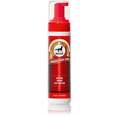 Meilleure Vente Mousse tout en un pour le cuir 200ml Leovet#