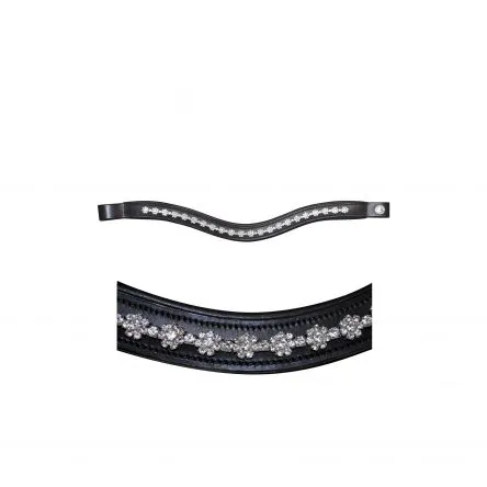 Soldes Frontal Vague Fleurs Canter – CHEVAL/FULL – NOIR