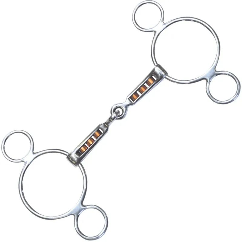 Haute Qualit Filet concours Mac Genis Privilege Equitation – 125 mm – Inox / cuivre