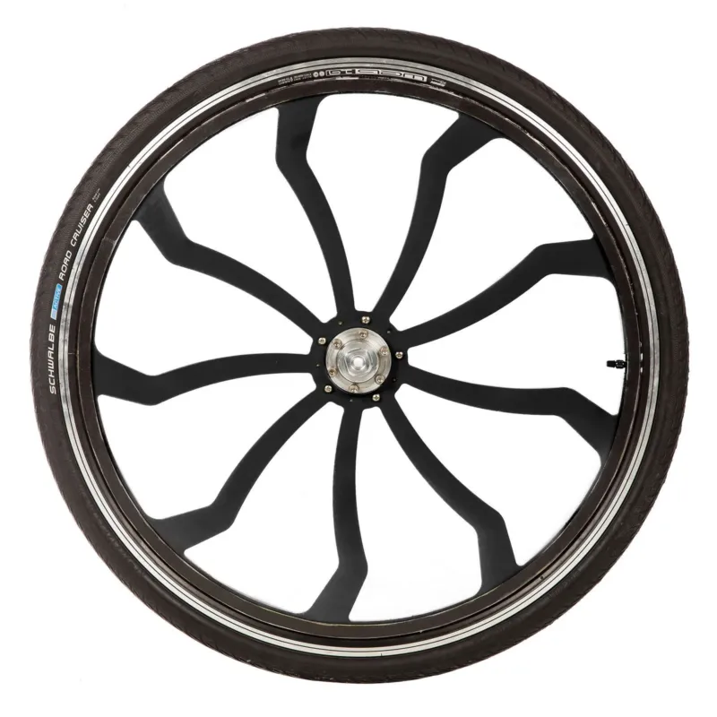 Roue de sulky Finn-Tack Contender C6 28' (l'unit) - Noir Vente Flash