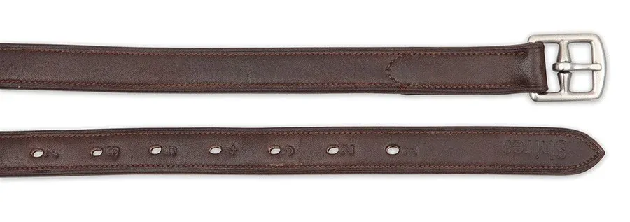 Etrivires cuir Bleinheim Shires - 1,9 x 122 cm - Havane Acheter En Ligne