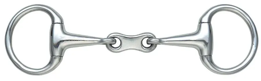 Livraison Express Mors petites olives double brisure Shires - 115 mm - Acier inoxydable