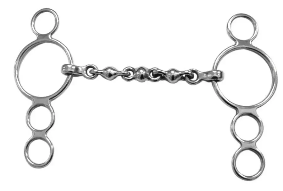 Mors Pessoa boules Shires - 115 mm - Acier inoxydable Prix Rduit