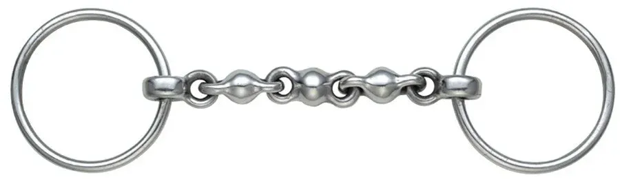 Offre Limite Mors anneaux boules Shires - 125 mm - Acier inoxydable