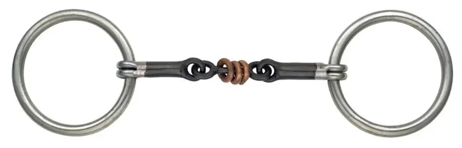 Satisfait Ou Rembours Mors rouleaux cuivre Shires - 125 mm