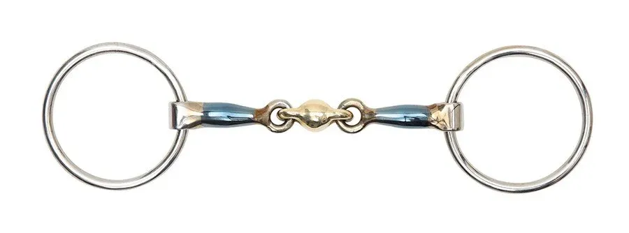 Offre Spciale Mors simple cuivre bleu Shires - 140 mm