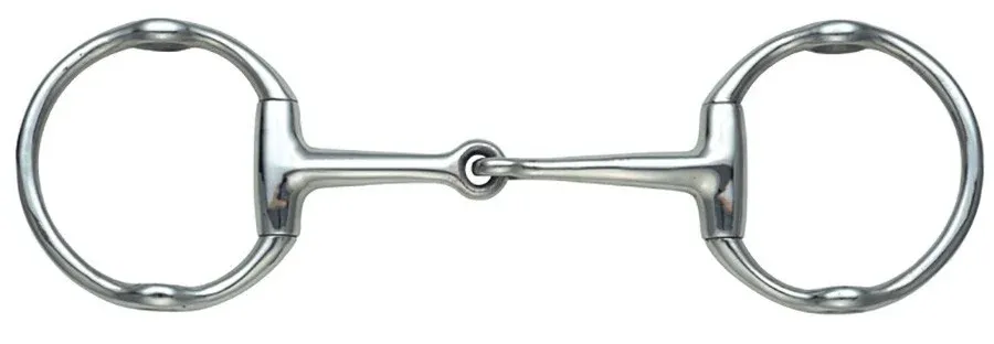 Authentique Mors Cheltenham Shires – 125 mm – Acier inoxydable